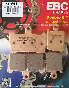 EBC Brakes Double-H Sintered Superbike Brake Pads Front - FA499/4HH EBC Brakes Double-H Sintered Superbike Brake Pads Front - FA499/4HH